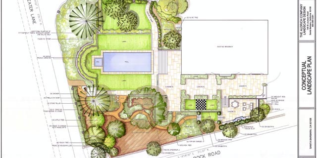 Concept plan McCormic Estate Montecito.