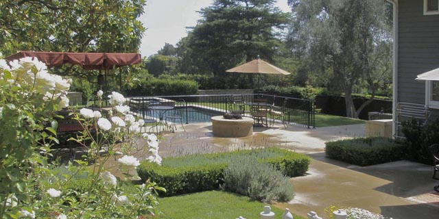 Another View of the back patio. 