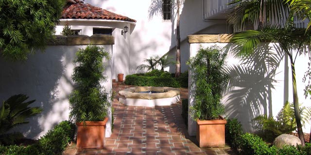 Front Courtyard.